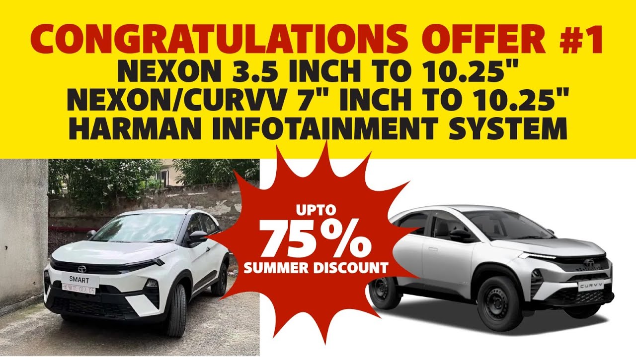Summer Discount #Tata #Nexon #Modification #harmaninfotainment