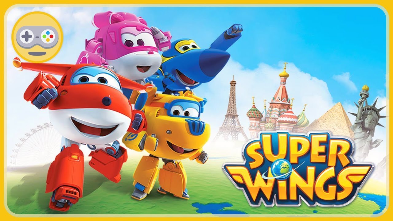 Super Wings : Jett Run - new runner game * Gold Run around the World with Transformers Airplanes