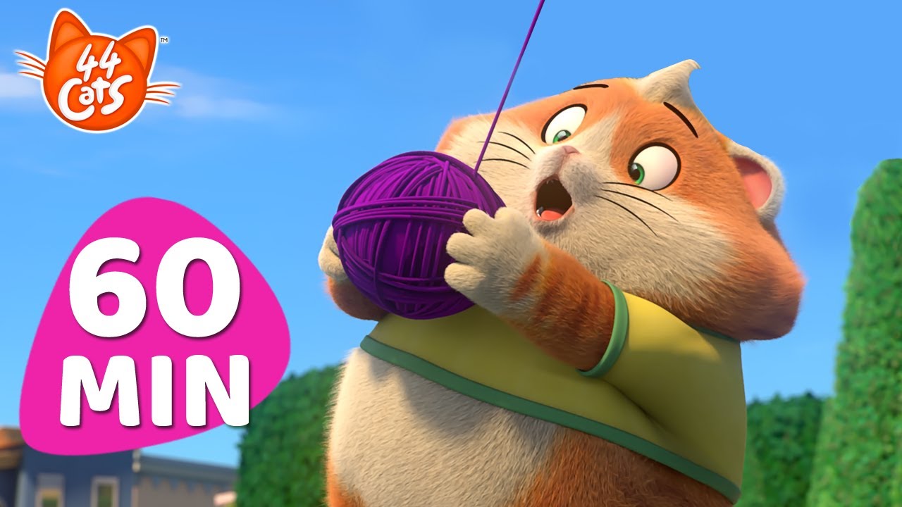 44 Cats | 60 MIN | Fun in the Park: Game Time with the Buffycats!