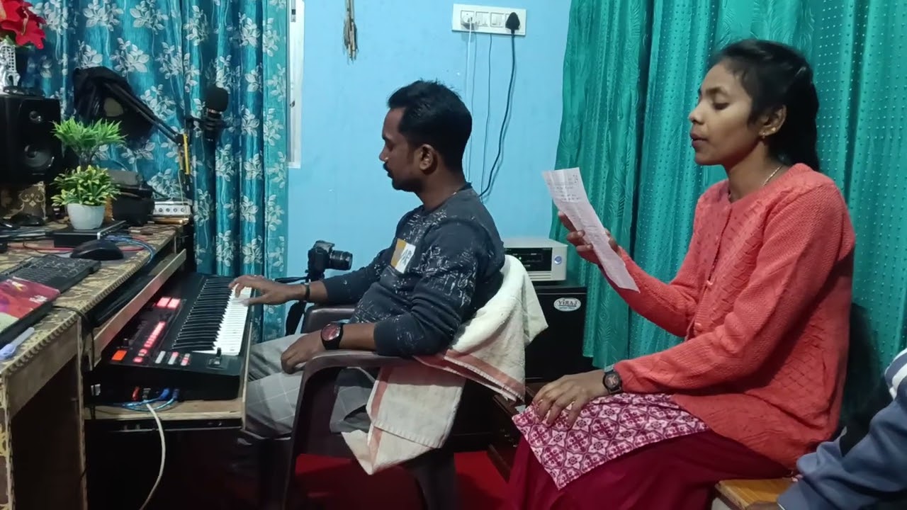 NEW SANTHALI SONG RECORDING 2025//SAMUEL DA & SANTHI DI