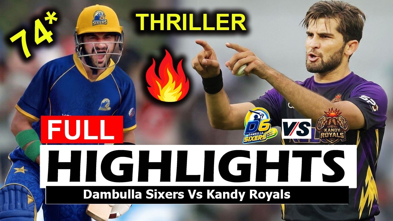 Dambulla Sixers Vs Kandy Royals Full Highlights LPL 2026 Match 6 | Lanka Premier League 2026