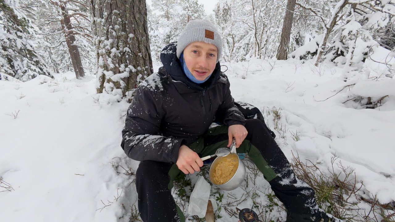 My First Time Cooking Outside in a Norwegian Winter
