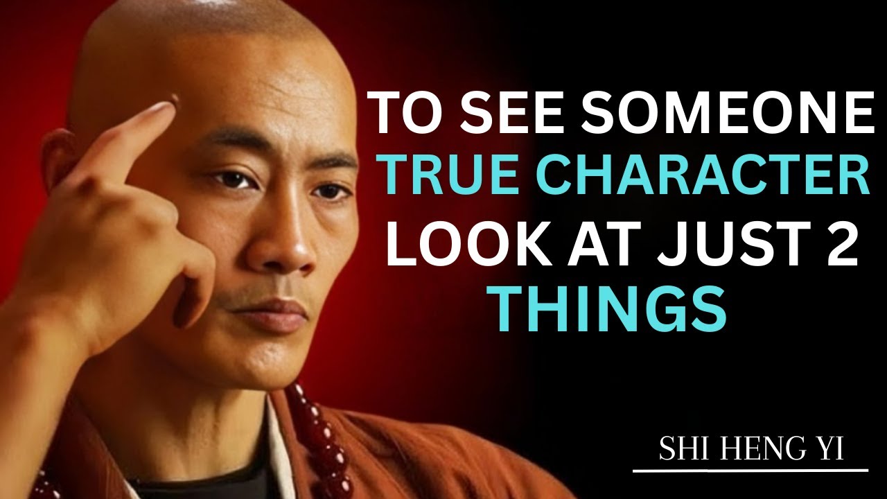 Want to Understand Someone Deeply? Focus on These 2 Moments – Master Shi Heng Yi