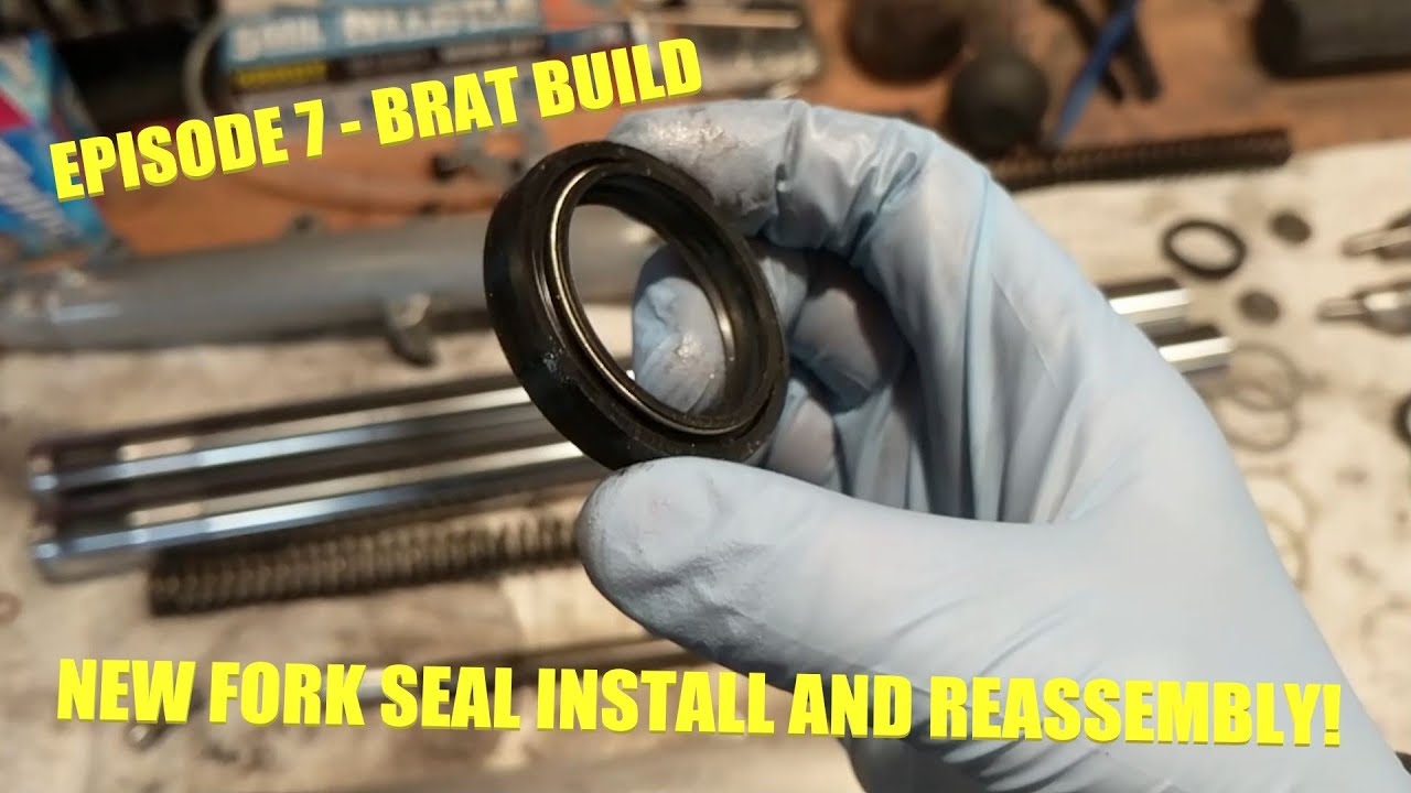Yamaha XS1100 Fork Reassembly - Brat Build - Episode 7