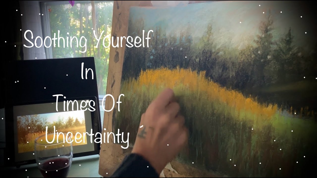 Finding Ways to Stay Calm When Life Feels Scary: Baking Bread 🌸 Arranging Flowers 🌺 Painting