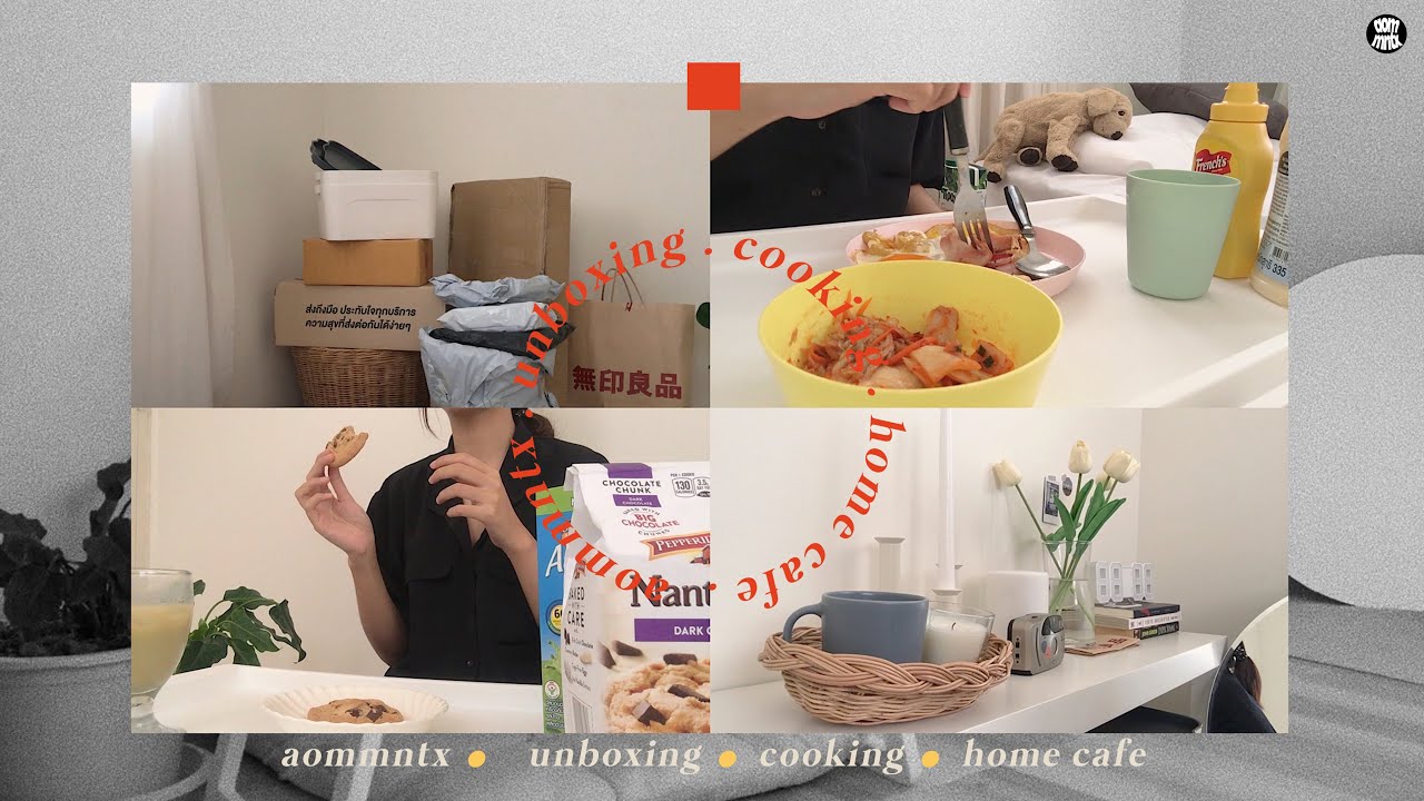 vlog, bedroom decor / unboxing / making howl's moving castle breakfast (?) | aommntx