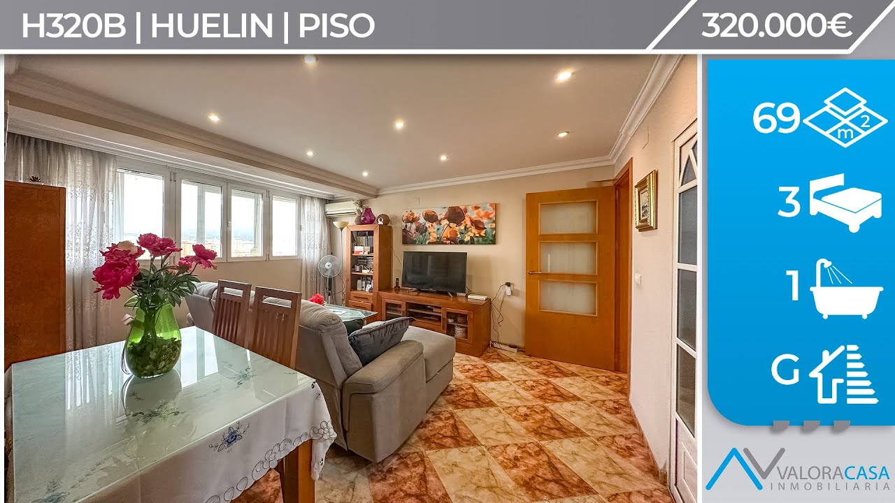 🏖️ SE VENDE PISO EN HUELIN A PASOS DE LA PLAYA – 11ª PLANTA 🌊