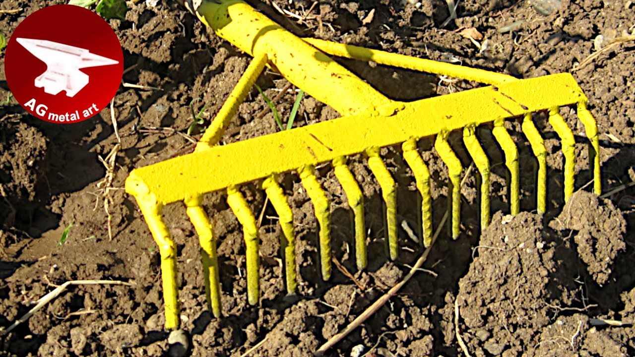 Garden rake - DIY step by step