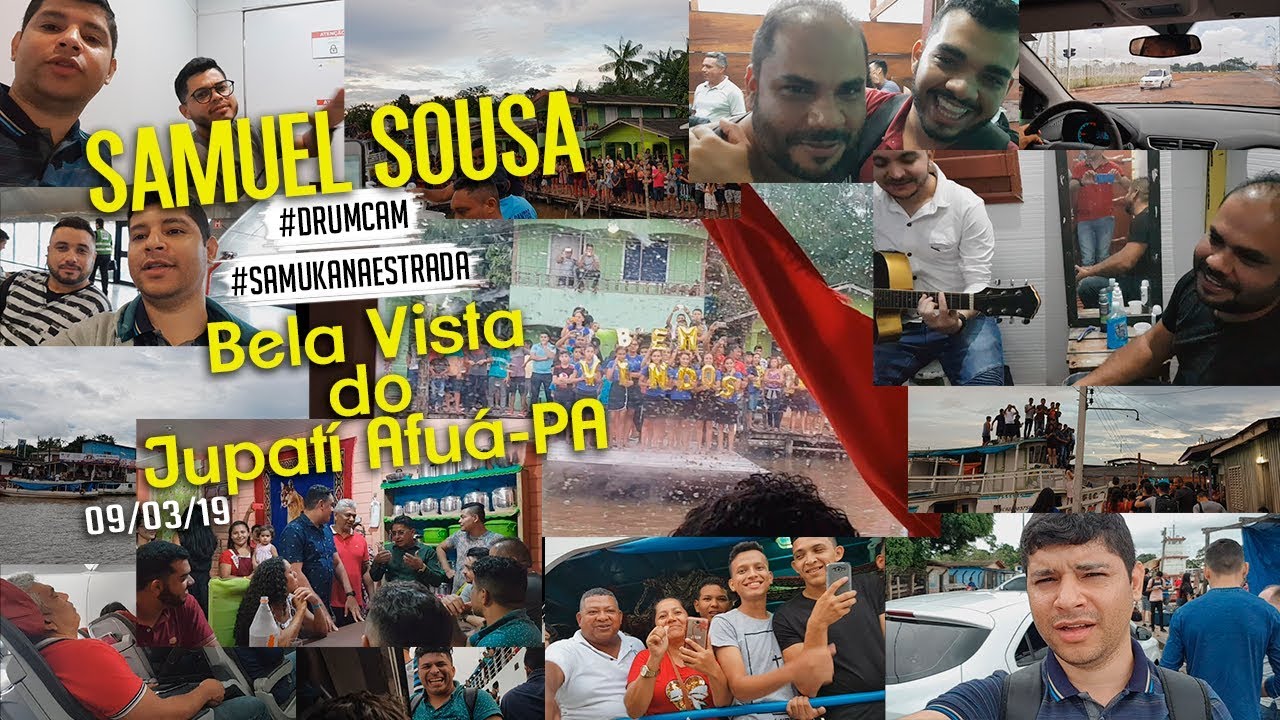 #SamukaNaEstrada #DrumCam em Bela Vista do Jupatí Afuá-PA 09/03/19