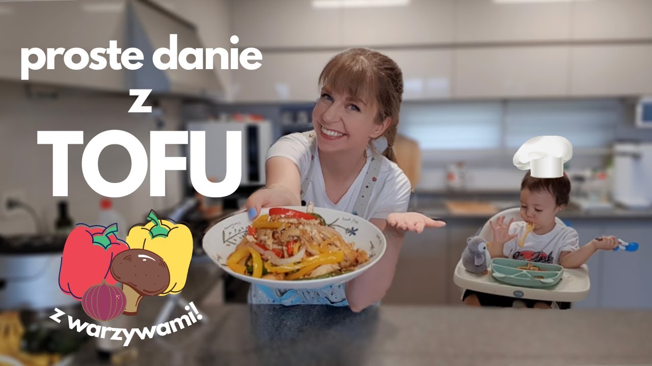 Wreszcie smaczne TOFU - koreańskie smażone wege danie - TYLKO POLSKIE SKŁADNIKI