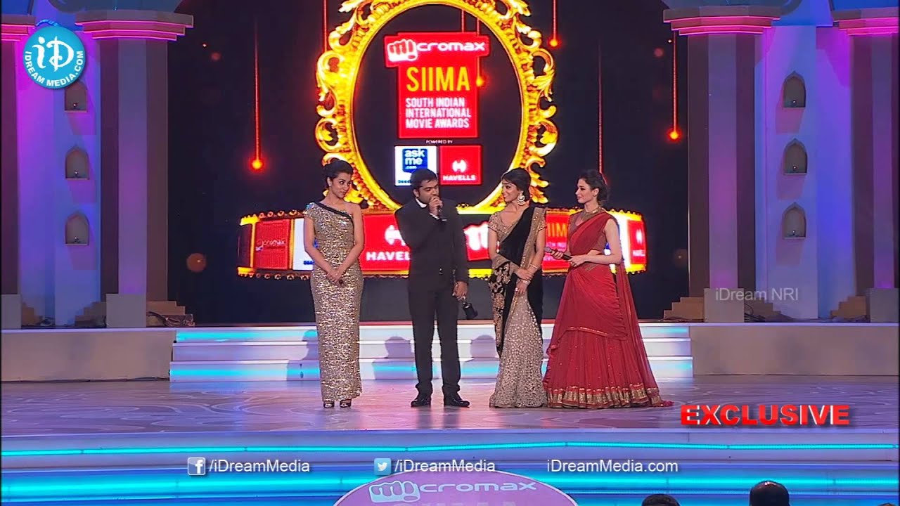 SIIMA 2014 Tamil - Simbu Fun with Shiva | Stylish Star in South Indian Cinema