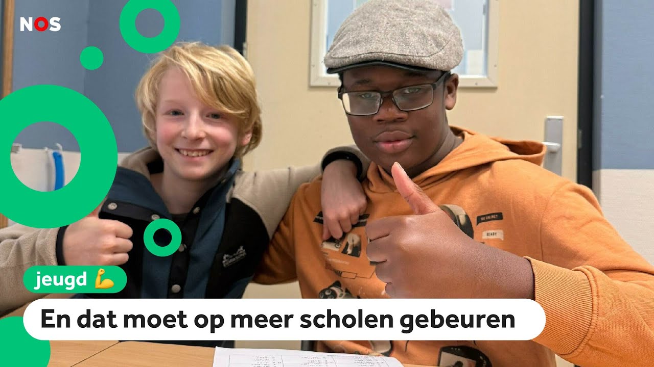 Hier zitten kinderen uit speciaal onderwijs op een gewone school
