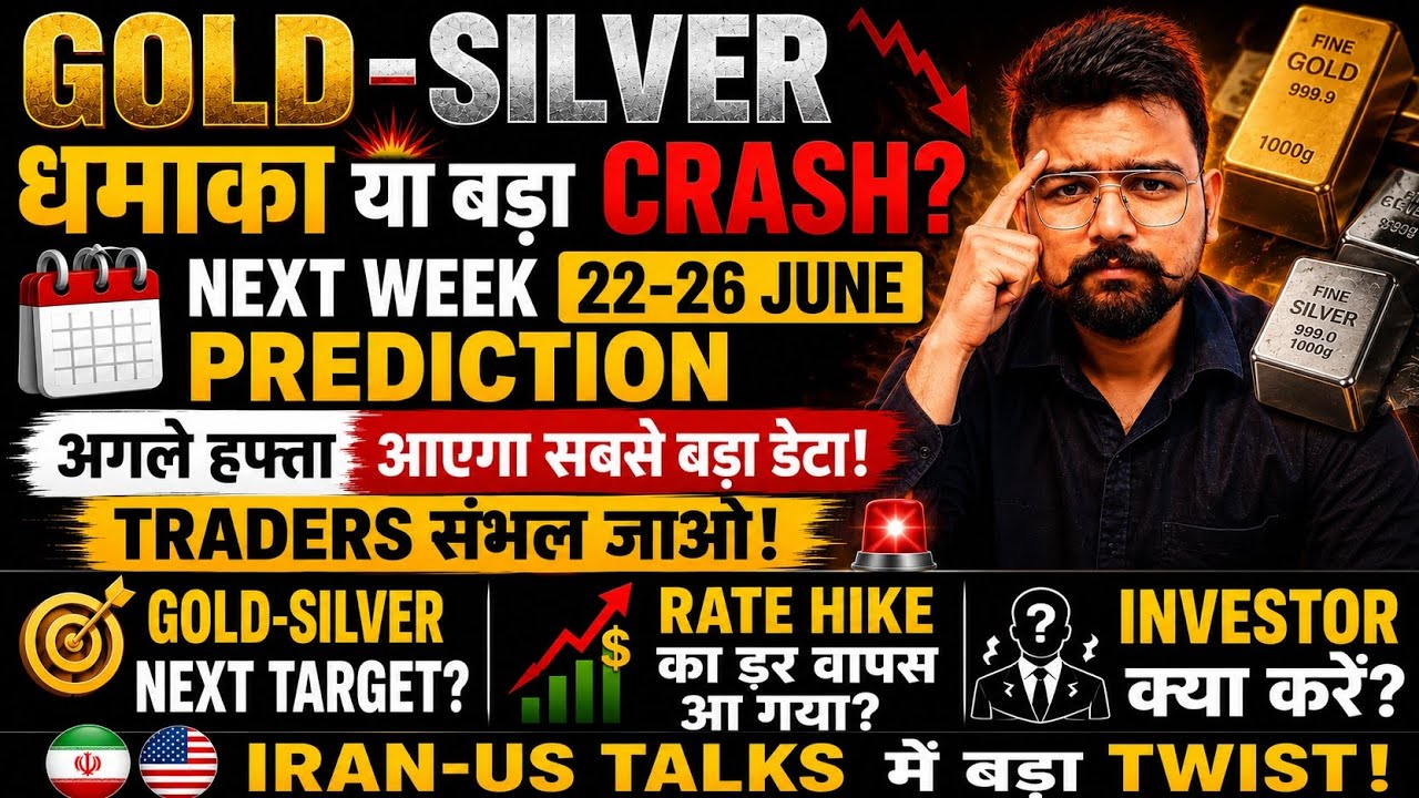 Is a Major Crash Coming for Gold and Silver Next Week? Next Move from GDP-PCE Data, Fed, and Infl...