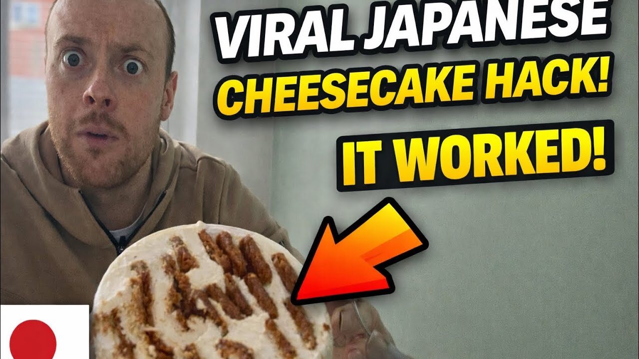 Viral Japanese cheesecake hack! IT WORKED!!