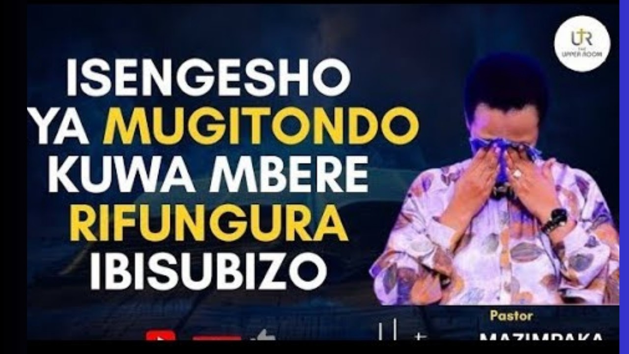 ISENGESHO RYA MUGITONDO🙏RIFUNGURA INZIRA Z'IMIGISHA YAWE UKABONA IMPINDUKA🙏Pst Hortanse MAZIMPAKA