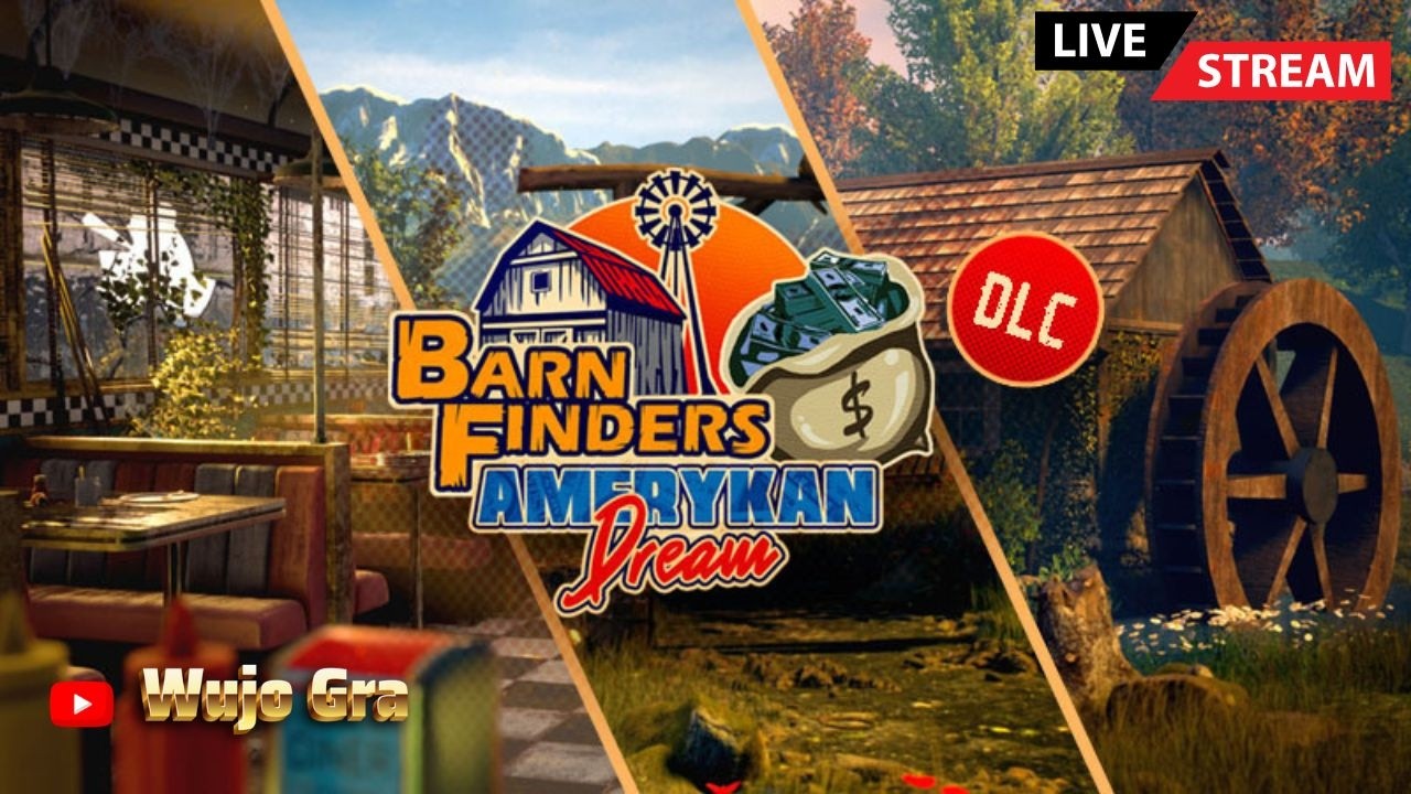 Barn Finders 🔴 POWRÓT po latach! + 2 DLC | LIVE PL 🍿#03