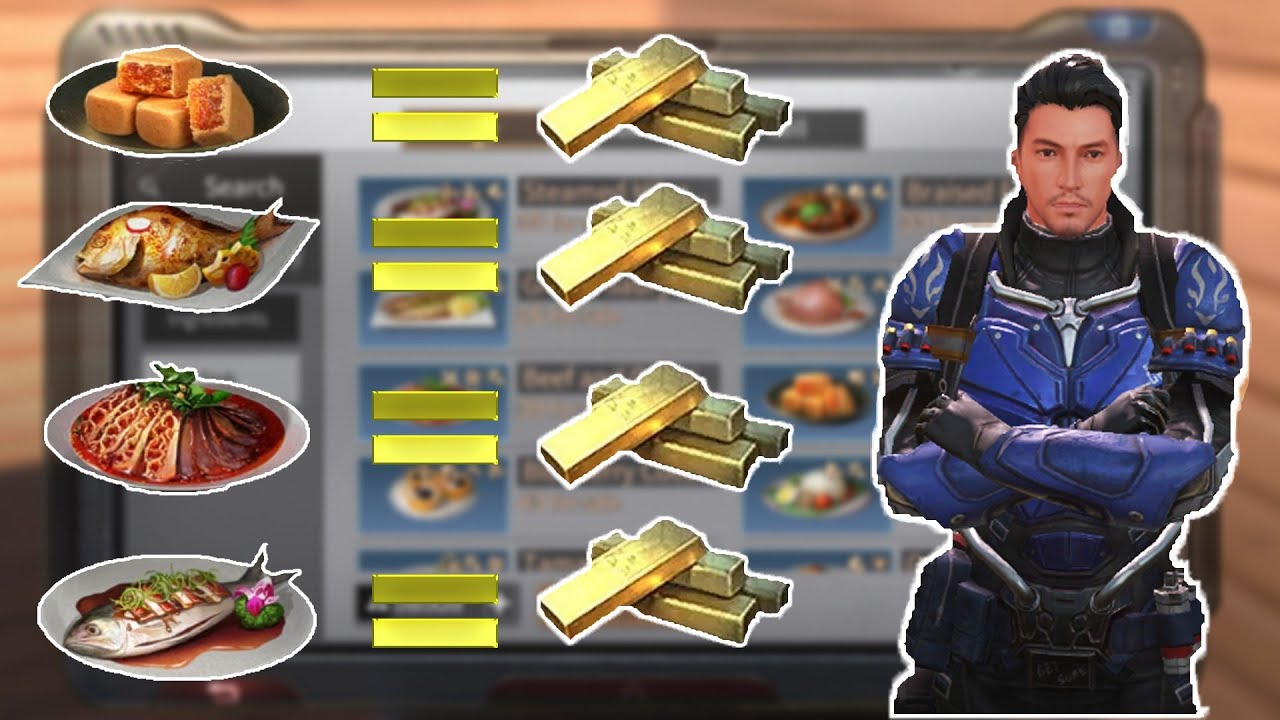 Lifeafter Selling Recipes Complete Guide | Lifeafter Selling Food | Lifeafter New Update