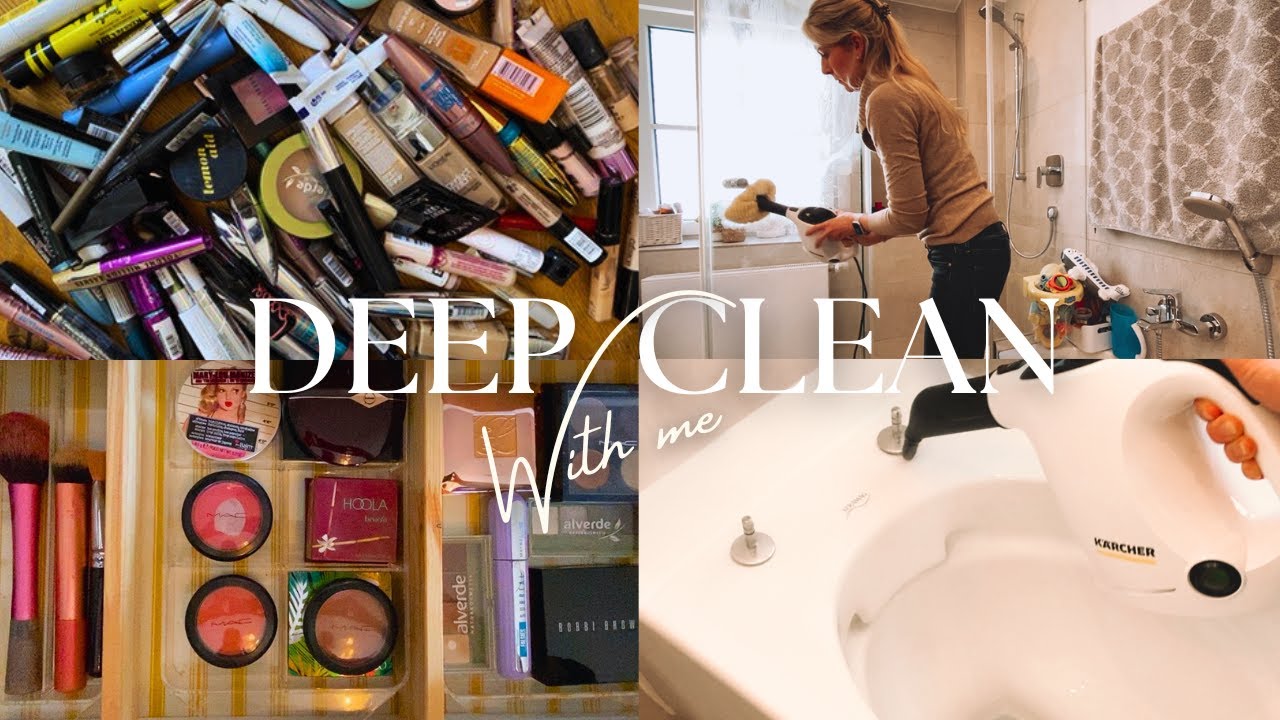 CLEANING MOTIVATION | Bad tiefenrein & Beauty Clearout - Neues Tool für den Hauhalt