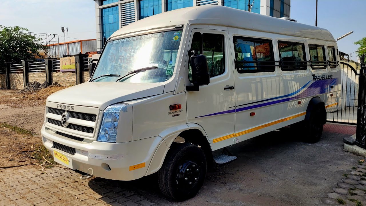 ट्रेवल्लेर्स की पहली पसंद 🥰 !! force traveller 26 seater 2024 model !! force traveller 26 seater