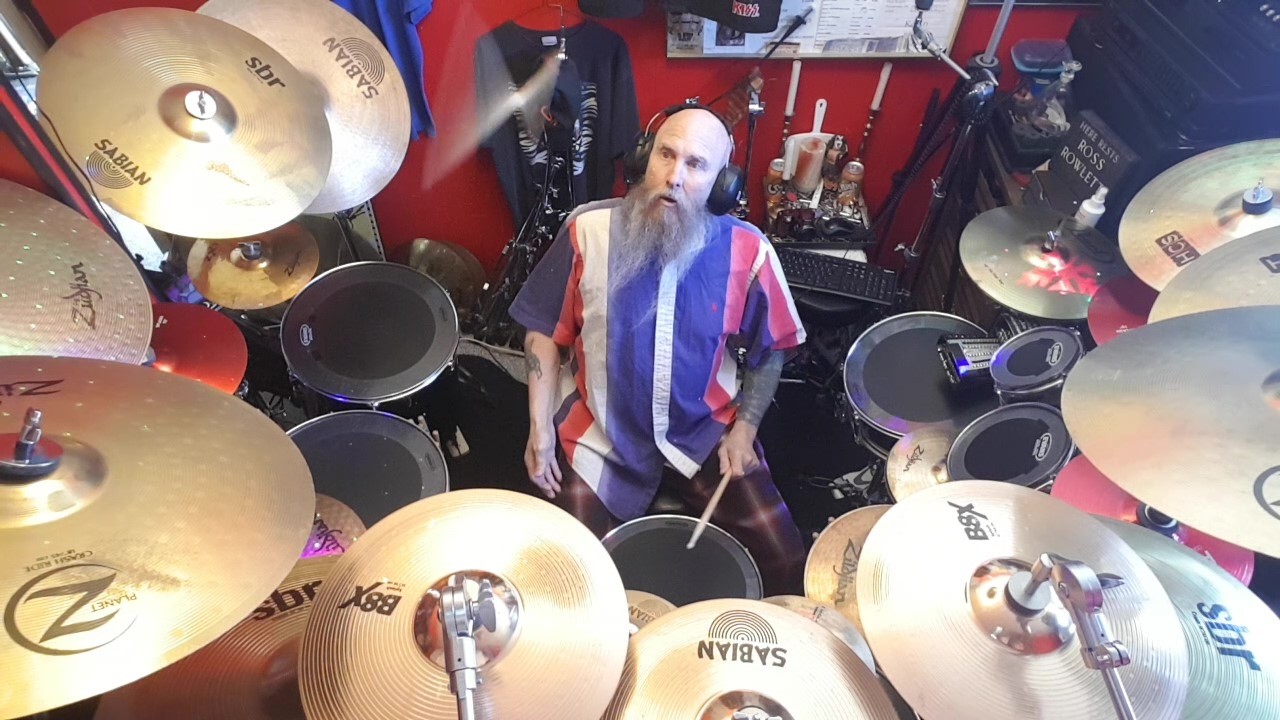 Guns N Roses Mr Brownstone LIVE - Cell S7 - Ole Rosssillly Drum Covers 20250502 151028
