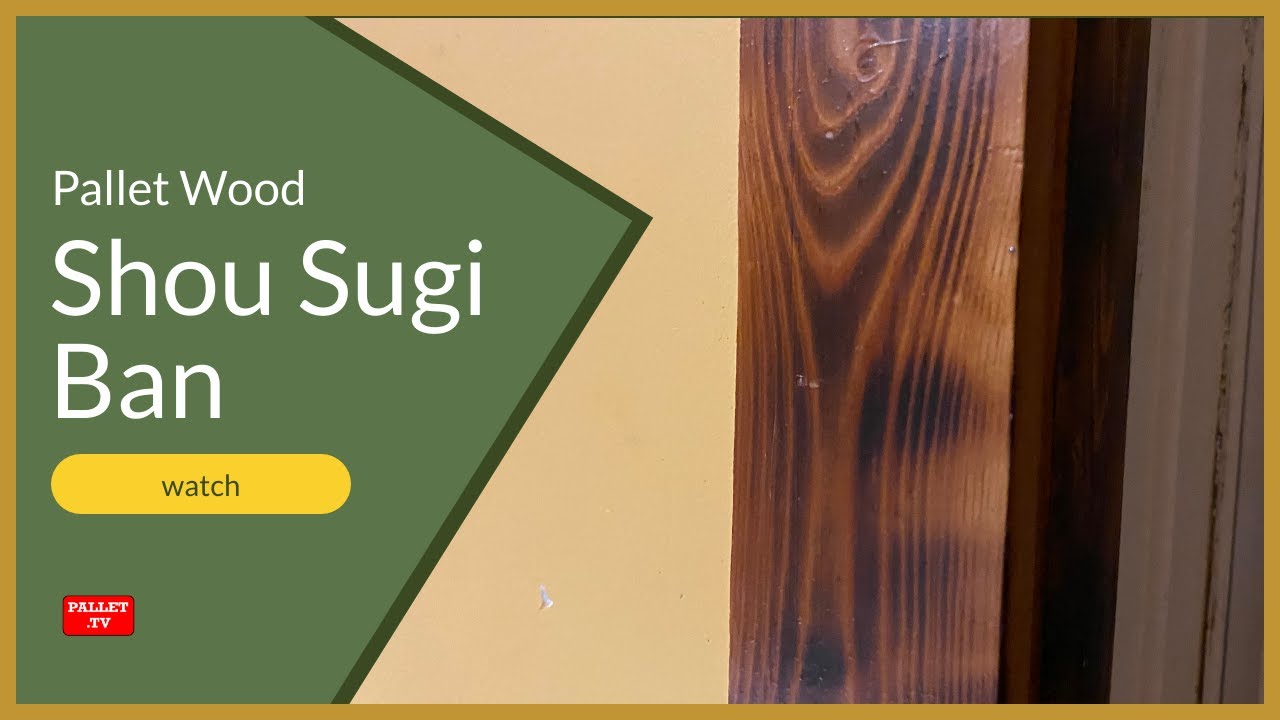 Burning Pallet Wood is Actually a Good Idea - Shou Sugi Ban