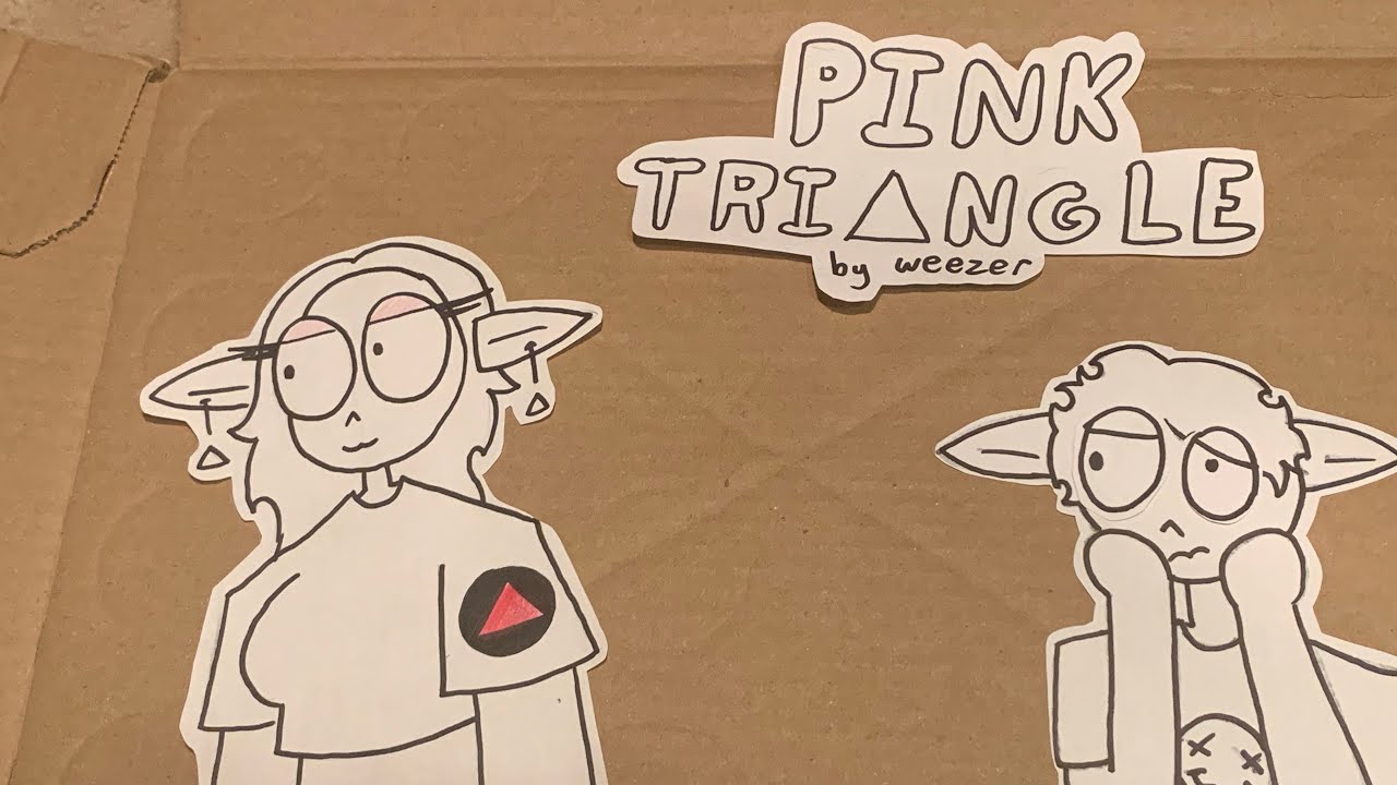pink triangle - weezer (school project)