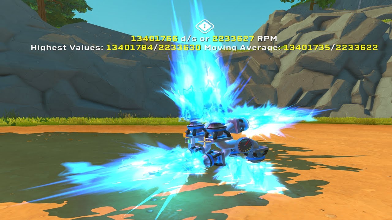 How I got 2 Million RPM in Scrap Mechanic