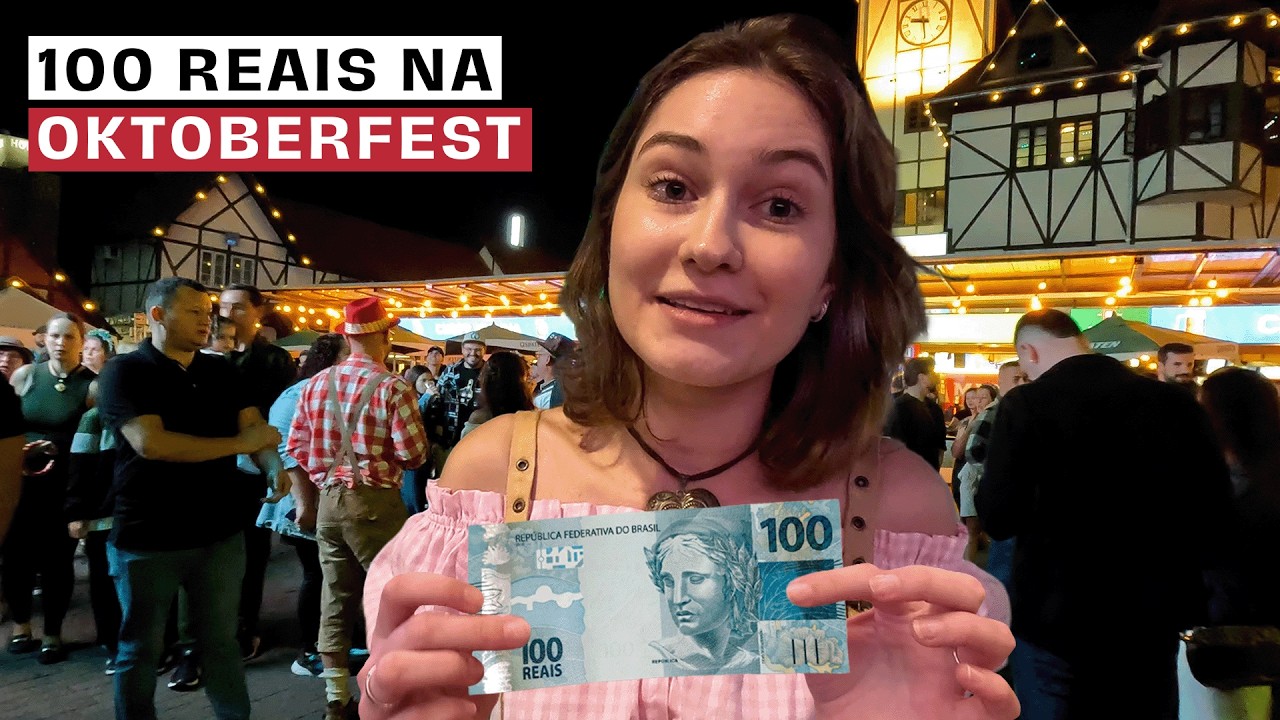 O QUE DÁ PRA FAZER COM R$100 NA OKTOBERFEST DE BLUMENAU?