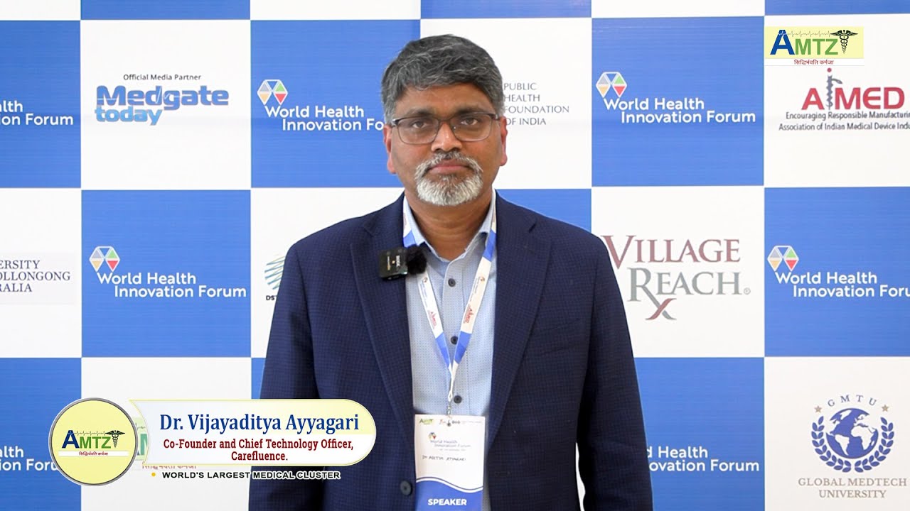 Dr. Vijayaditya Ayyagari on AMTZ & Global Innovation | Carefluence CTO from USA || 