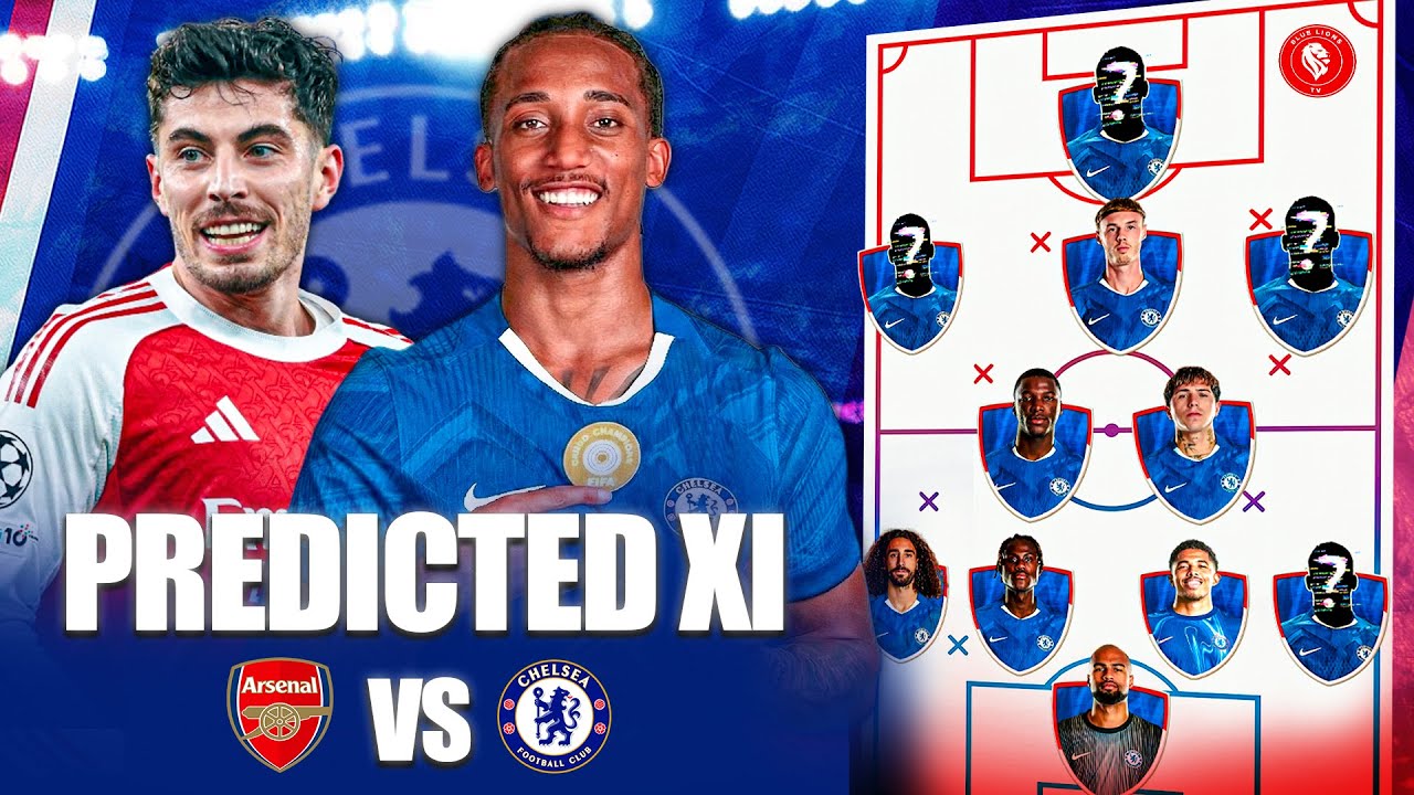 João Pedro STARTS! Can He Complete Wembley COMEBACK? || Arsenal vs Chelsea Predicted XI