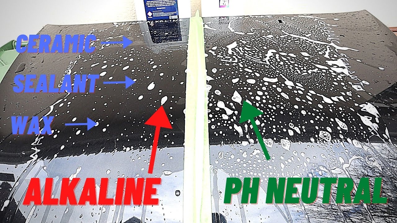 High Alkaline V PH Neutral Car Wash Products Degrading Wax, Sealant & Ceramic Coatings