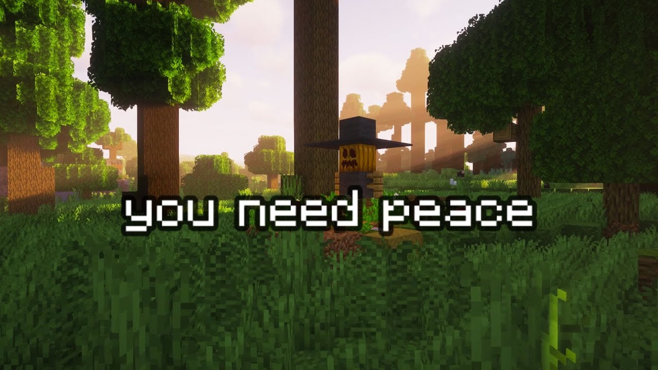 close your eyes and relax... minecraft music and nature sounds ambience