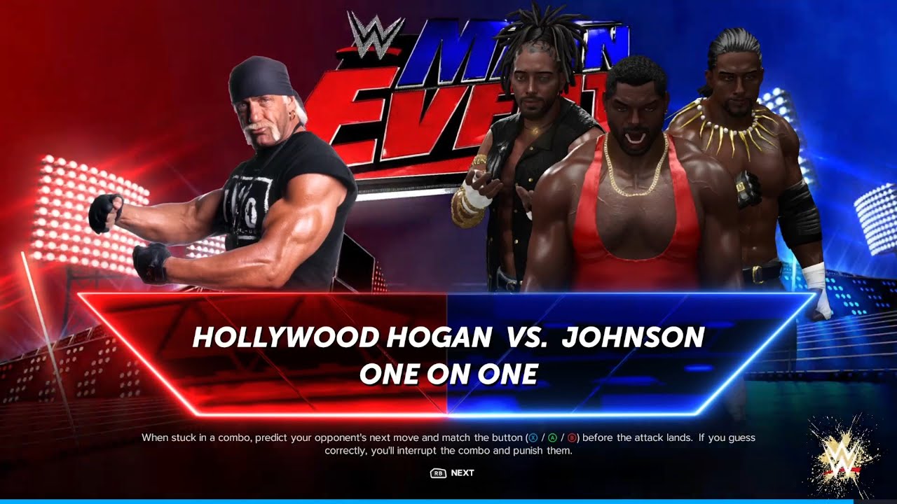 #wwe2k24 #customarena MAD-FOOT Sim Racing The Debut of JOHNSON with THE BOOM SQUAD in his corner!