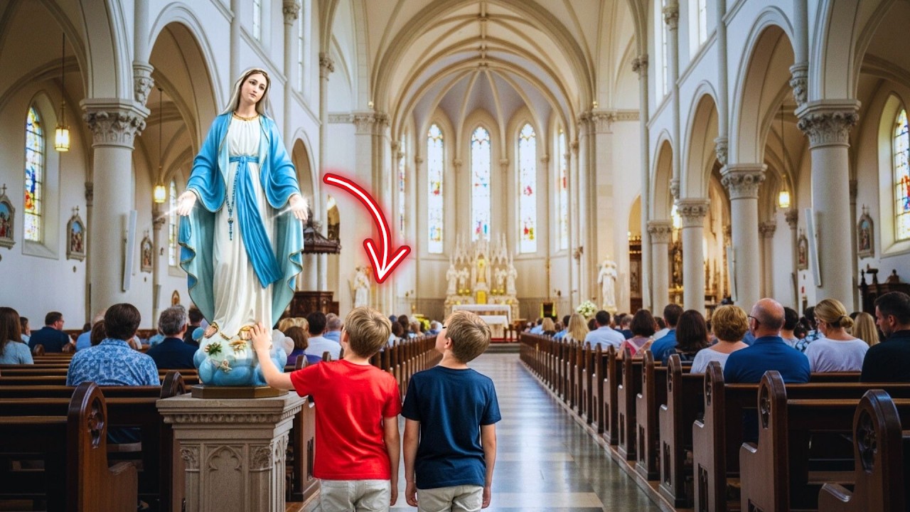 Gemelos con Autismo NUNCA Hablaron… Cuando Vieron a la Virgen María, Algo Increíble Pasó