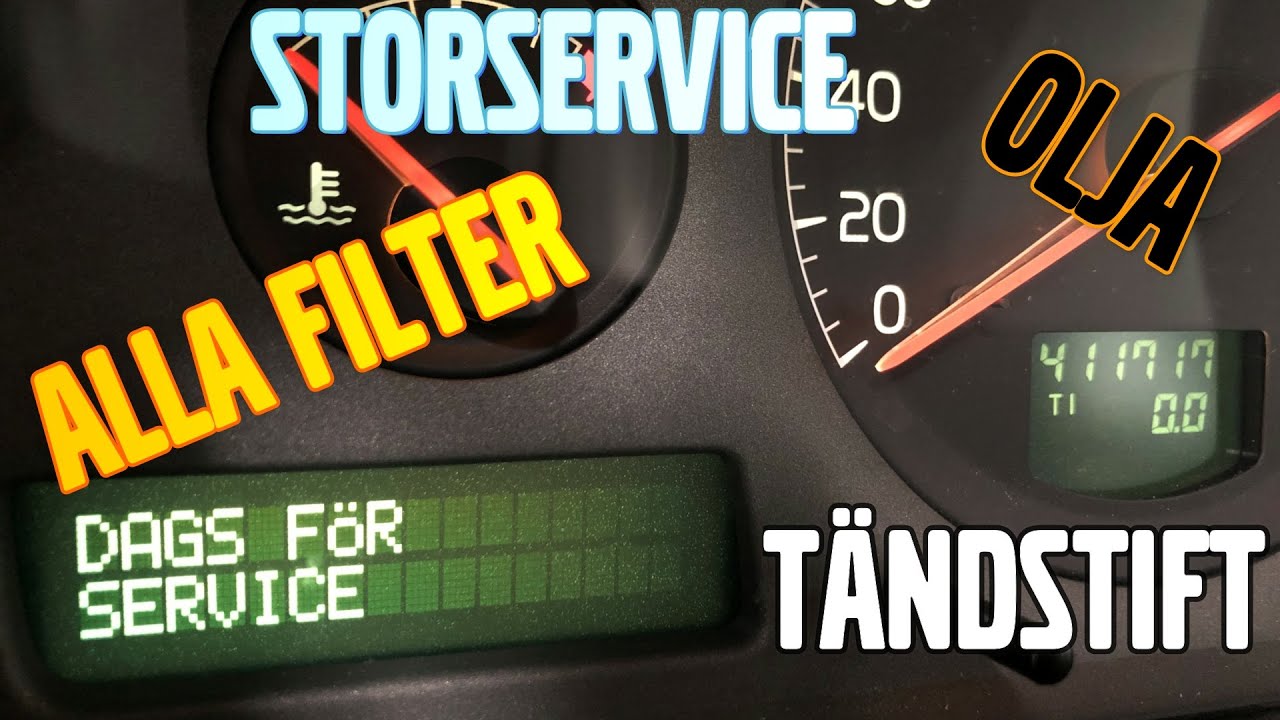 Storservice på V70 T5 -03 