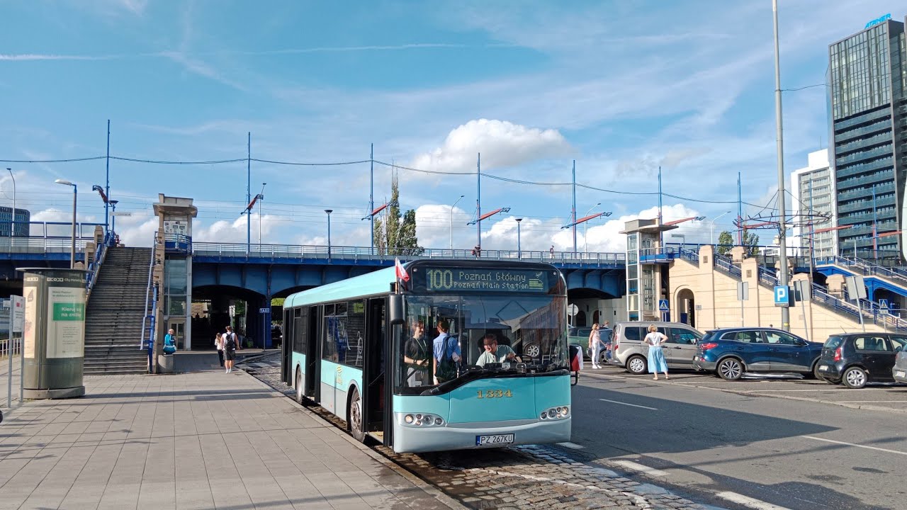 Solaris Bus & Coach - Solaris Urbino 12 I #PZ267KU (MPK Poznań - #1334) 🎵ZF🎵 - linia 100