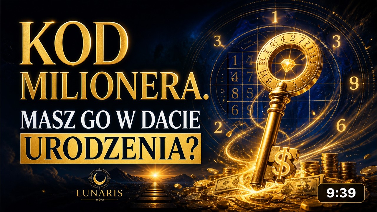KOD MILIONERA. Masz go w Dacie Urodzenia? (Jak domknąć matrycę pieniędzy)