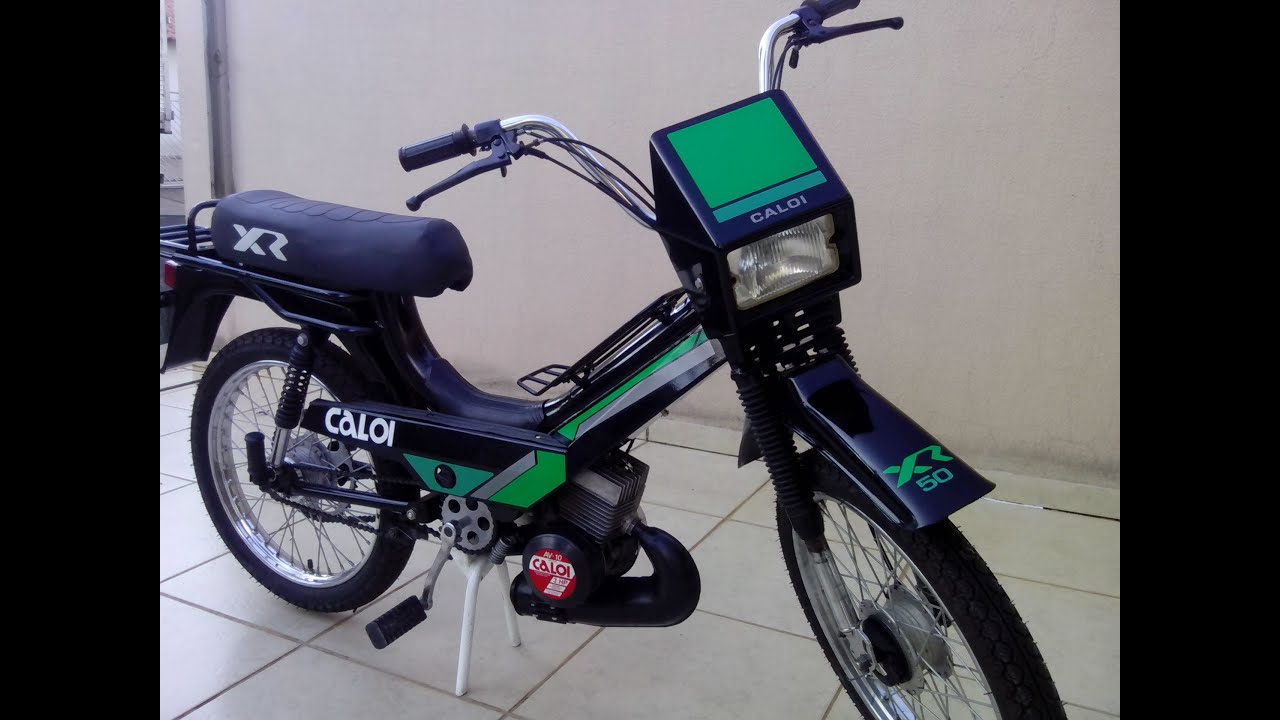 MOBYLETTE CALOI XR PRETA - O RETORNO