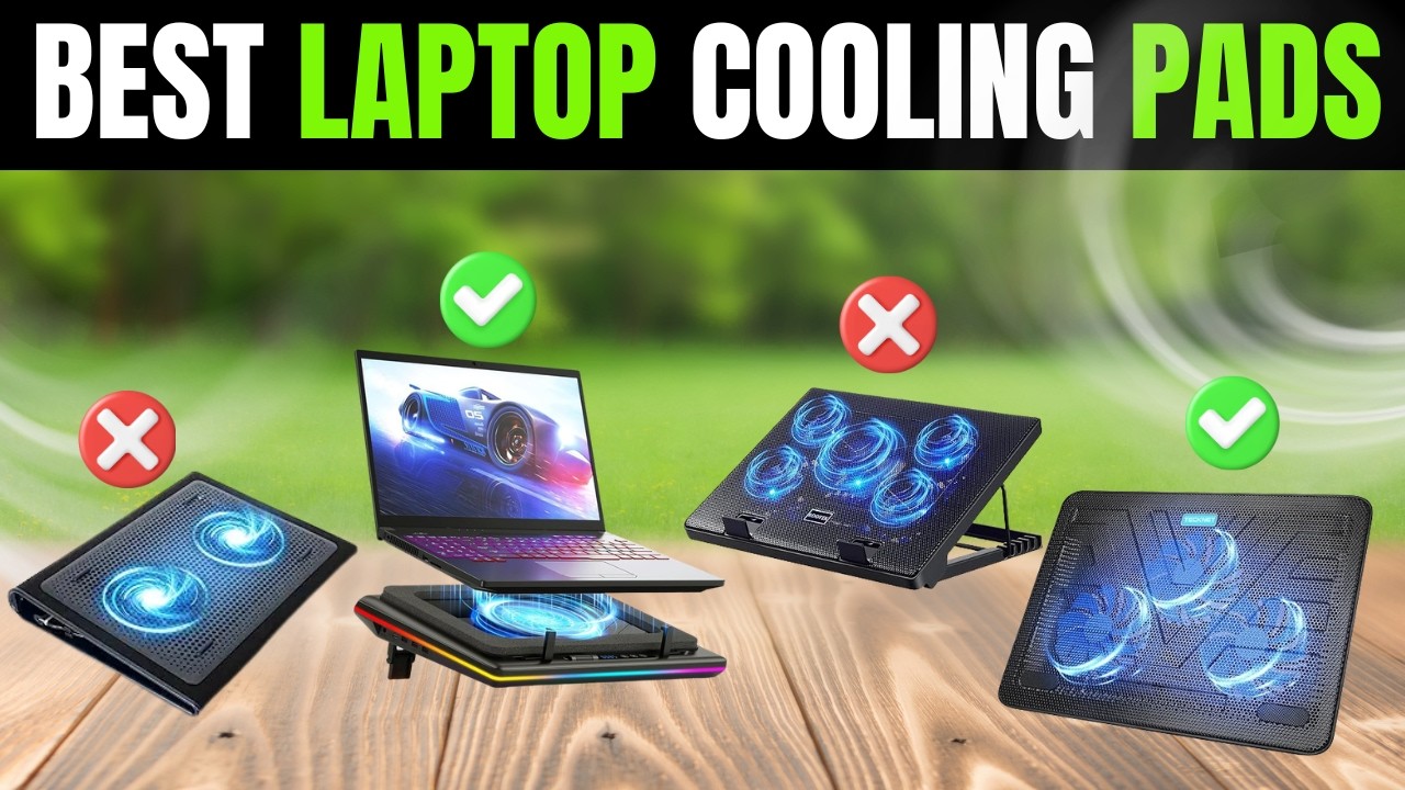 🔥 7 Best Laptop Cooling Pads [2026] ❄️💻 for Gaming, Editing & Every Budget