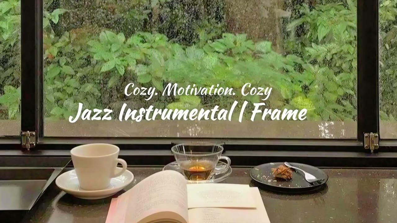 Rainy Café Vibes for Reading | Jazz Instrumental