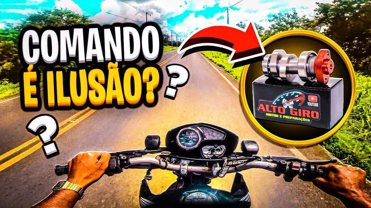 COMANDO ALTO GIRO NA BROS 150