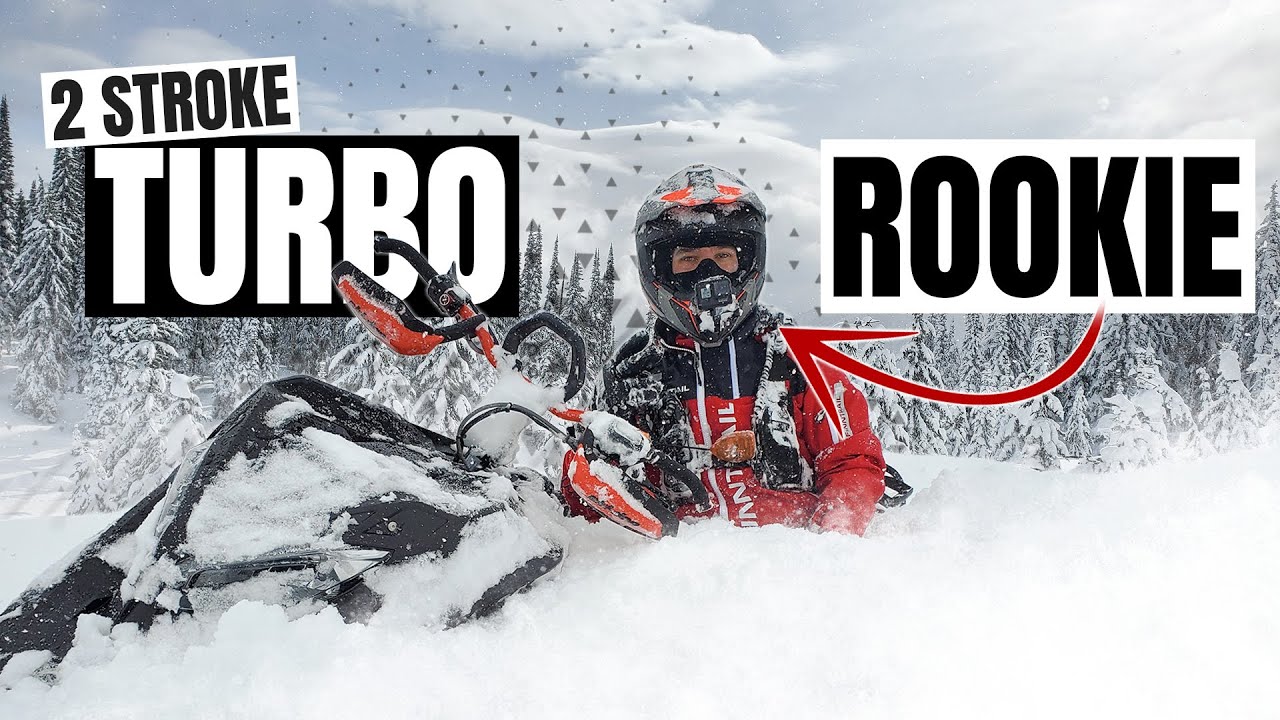 Rookie Rents a 2 Stroke Turbo Mountain Sled!