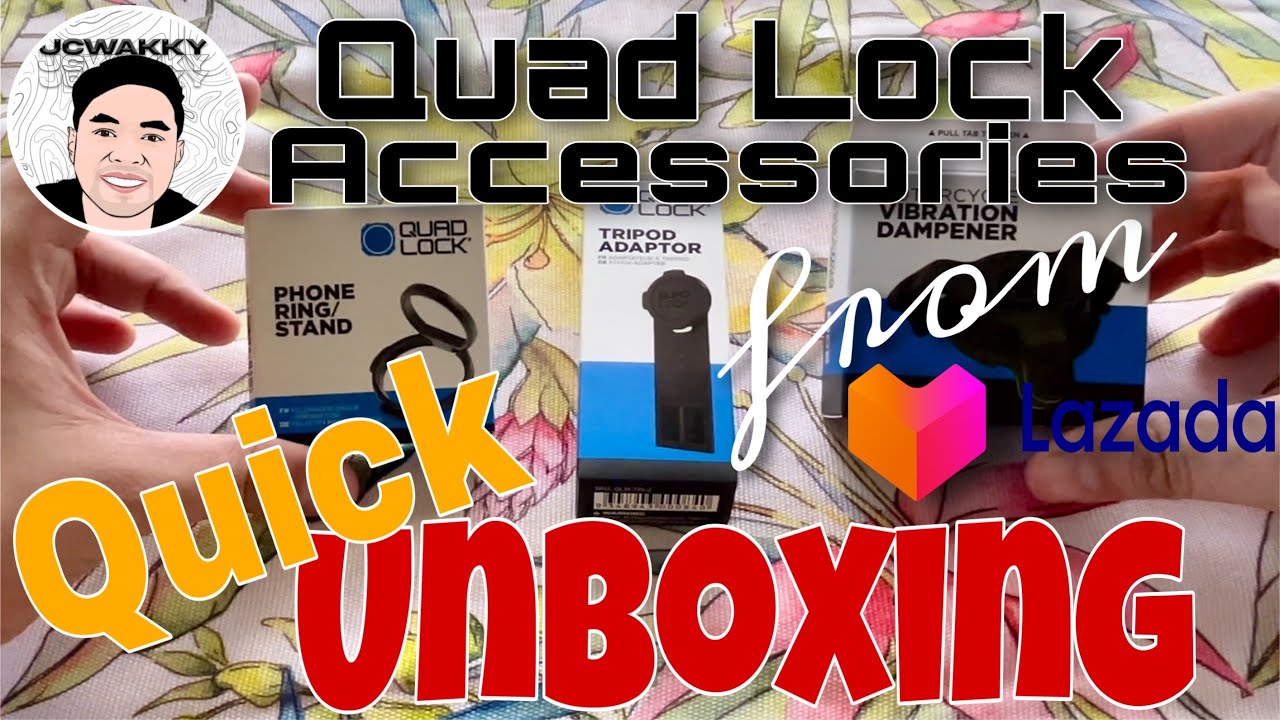Quad Lock Accessories | Quick Unboxing | Tagalog
