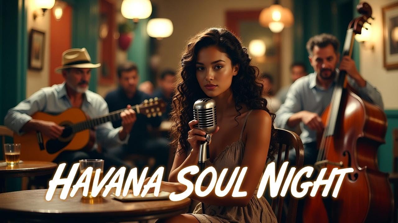 Cuban Soul Nights 🌙 Latin Jazz Havana Atmosphere with Son Cubano