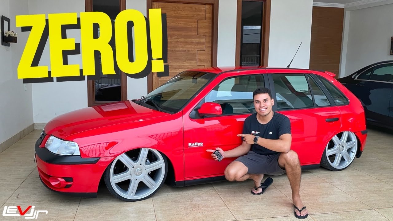 COMPREI O GOL MAIS LINDO QUE JÁ VI, RALLYE COM RODAS 18 E KIT AR!