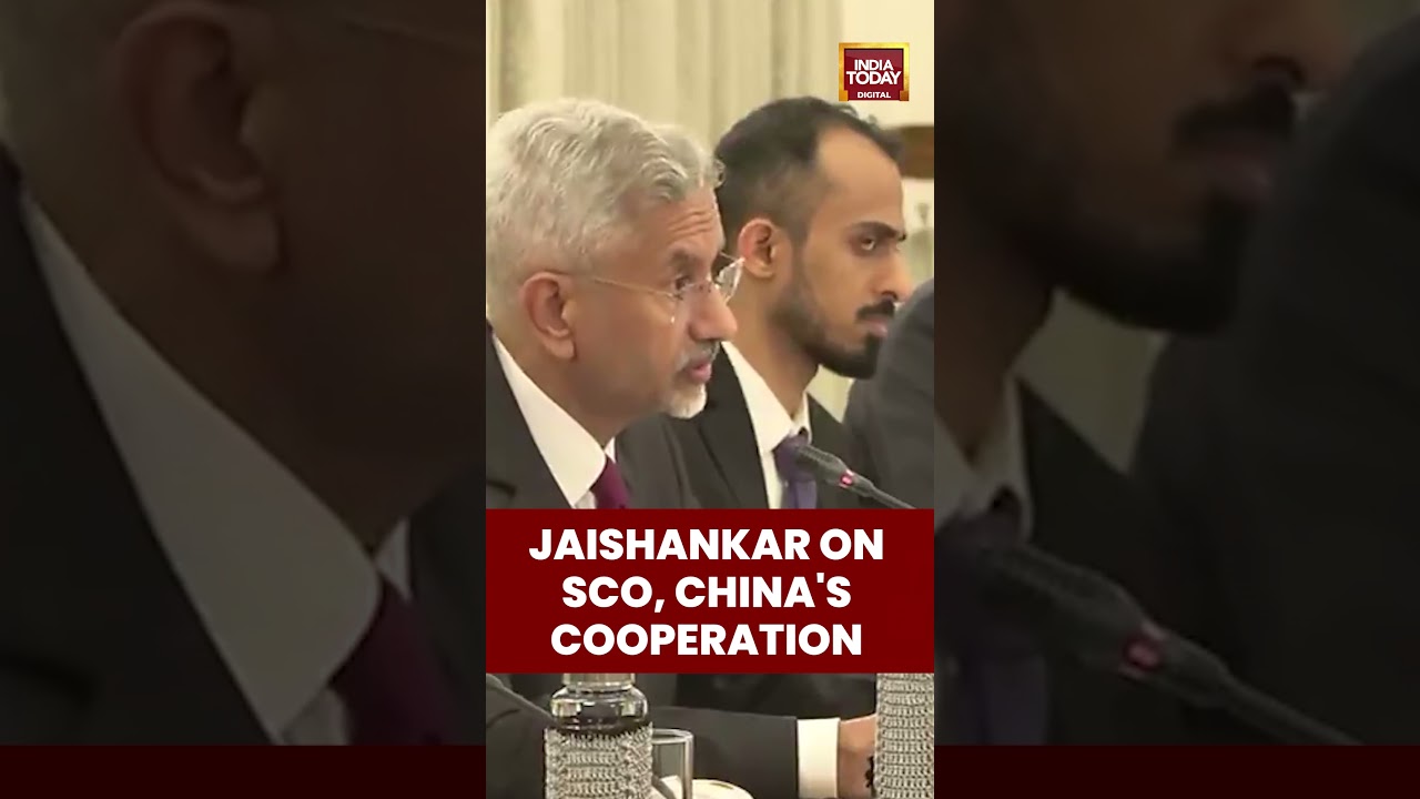 Jaishankar Meets Wang Yi Ahead of SCO Summit in Tianjin | India-China Diplomatic Talks