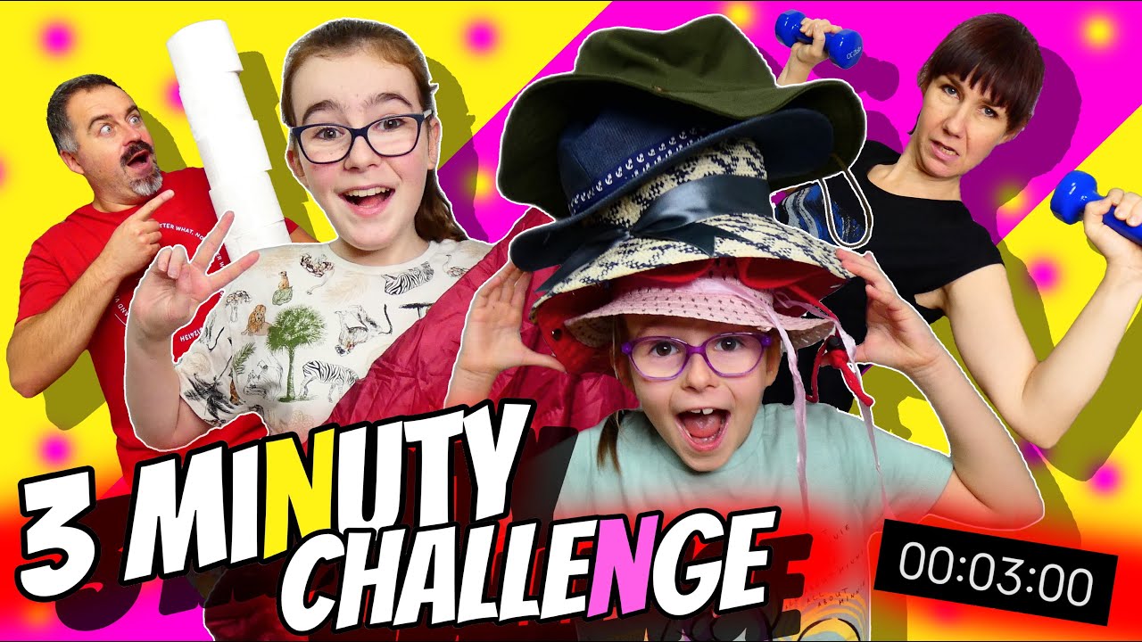 3 MINUTY CHALLENGE. Wykonaj jak najwięcej zadań. Pomysł na Andrzejki #fikimikiagatkiimoniki