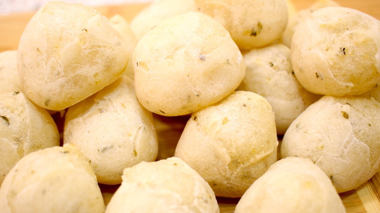 PÃO DE QUEIJO SEM QUEIJO - FÁCIL E RÁPIDO - SEM OVOS - SEM LEITE - MACIO E DELICIOSO-Isamara Amâncio