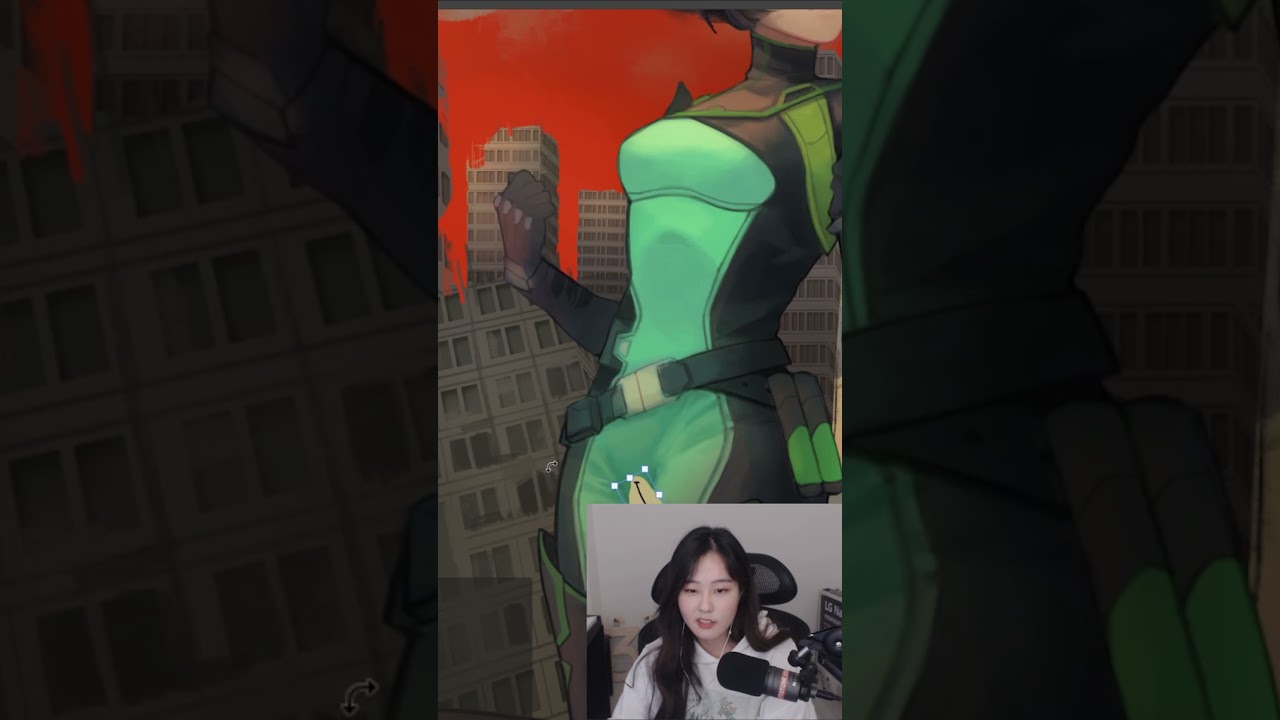 39daph&rsquo;s Twitch TOS Friendly way of Drawing a Woman #shorts