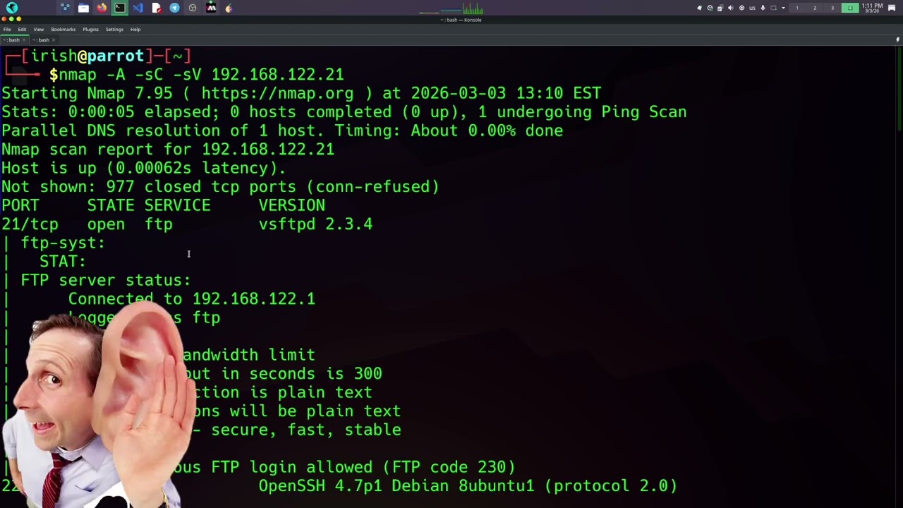 Взлом Linux через FTP: полный гайд Metasploit